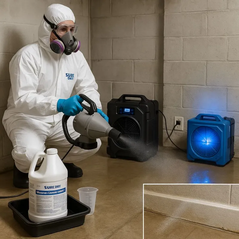 Sanitization and Odor Removal process in Gadsden, AL