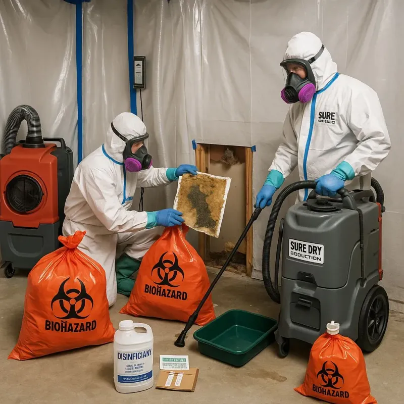 Contaminated Water Handling Protocols process in Gadsden, AL