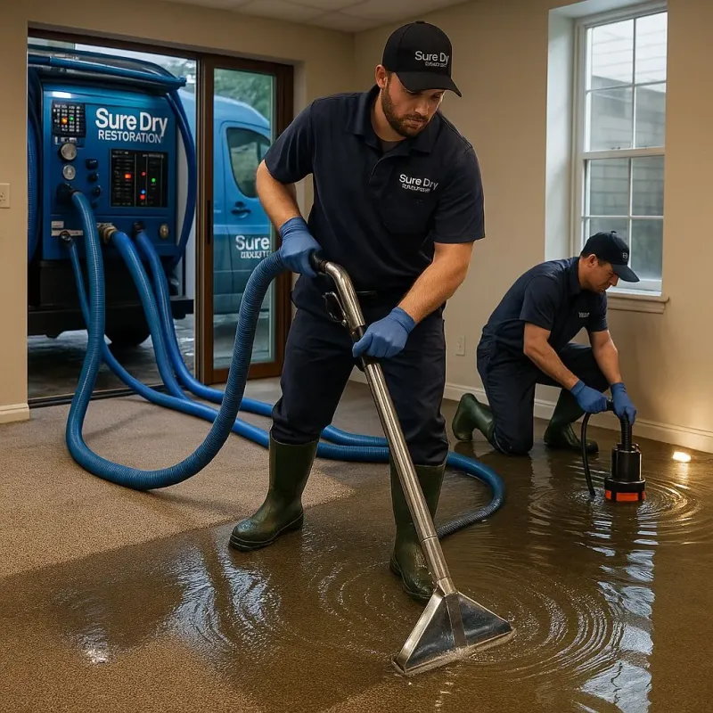 Water Extraction and Removal process in Gadsden, AL